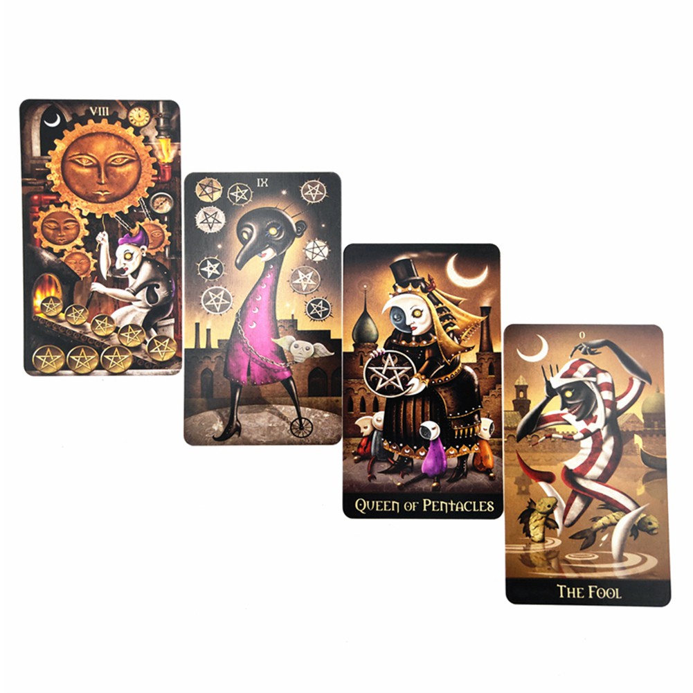 Bộ bài Tarot Deviant Moon 78 lá bản tiếng Anh