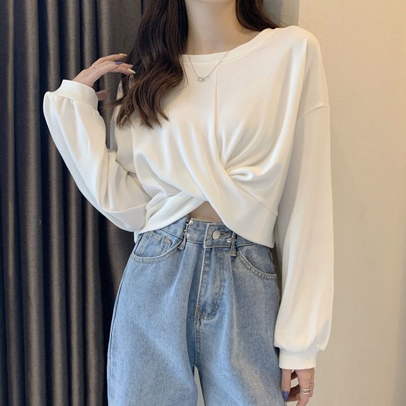 Áo Thun Tay Dài Vạt Chéo JL-TX-595