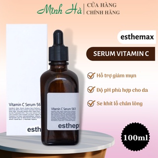 Serum dưỡng trắng chống lão hóa Vitamin C 561 Serum Esthemax 100ml - Mẫu mới vỏ hộp trắng