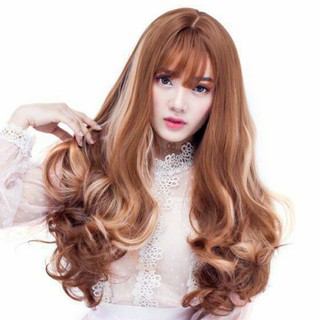Tóc giả nguyên đầu nhuộm line mã 8124