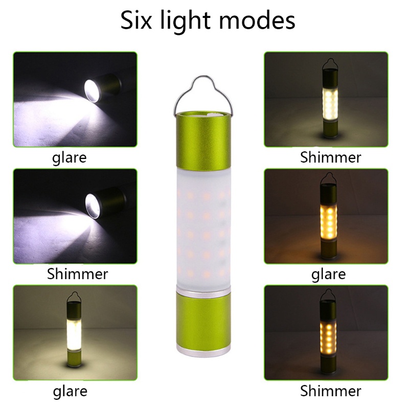 QQ Đèn LED Sạc USB 6 Chế Độ Có Thể Zoom In / Out