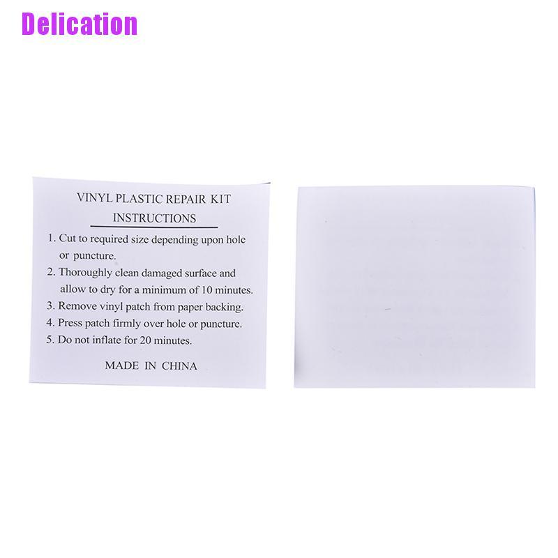 Bộ 10 Miếng Dán Phao Bơi Bơm Hơi Bằng Nhựa PVC Tiện Dụng
