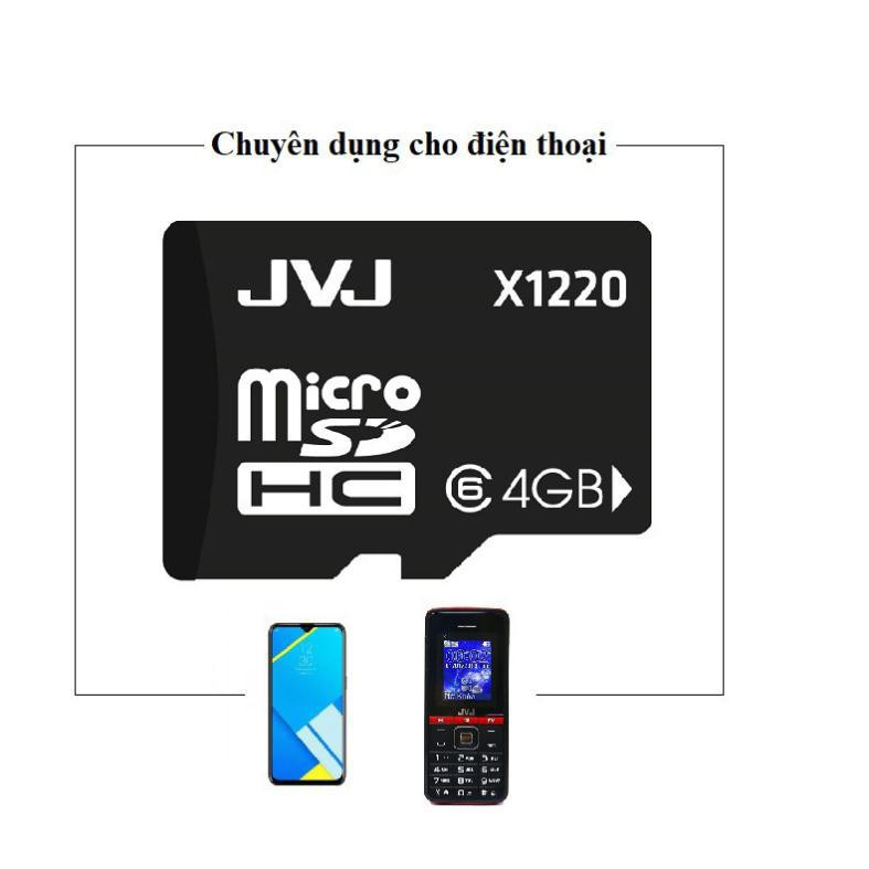 Thẻ nhớ JVJ micro SDHC 64GB/32GB/16GB/8GB/4GB/2GB chuyên dụng tôc độ cao - Bảo hành 1 năm 1 đổi 1