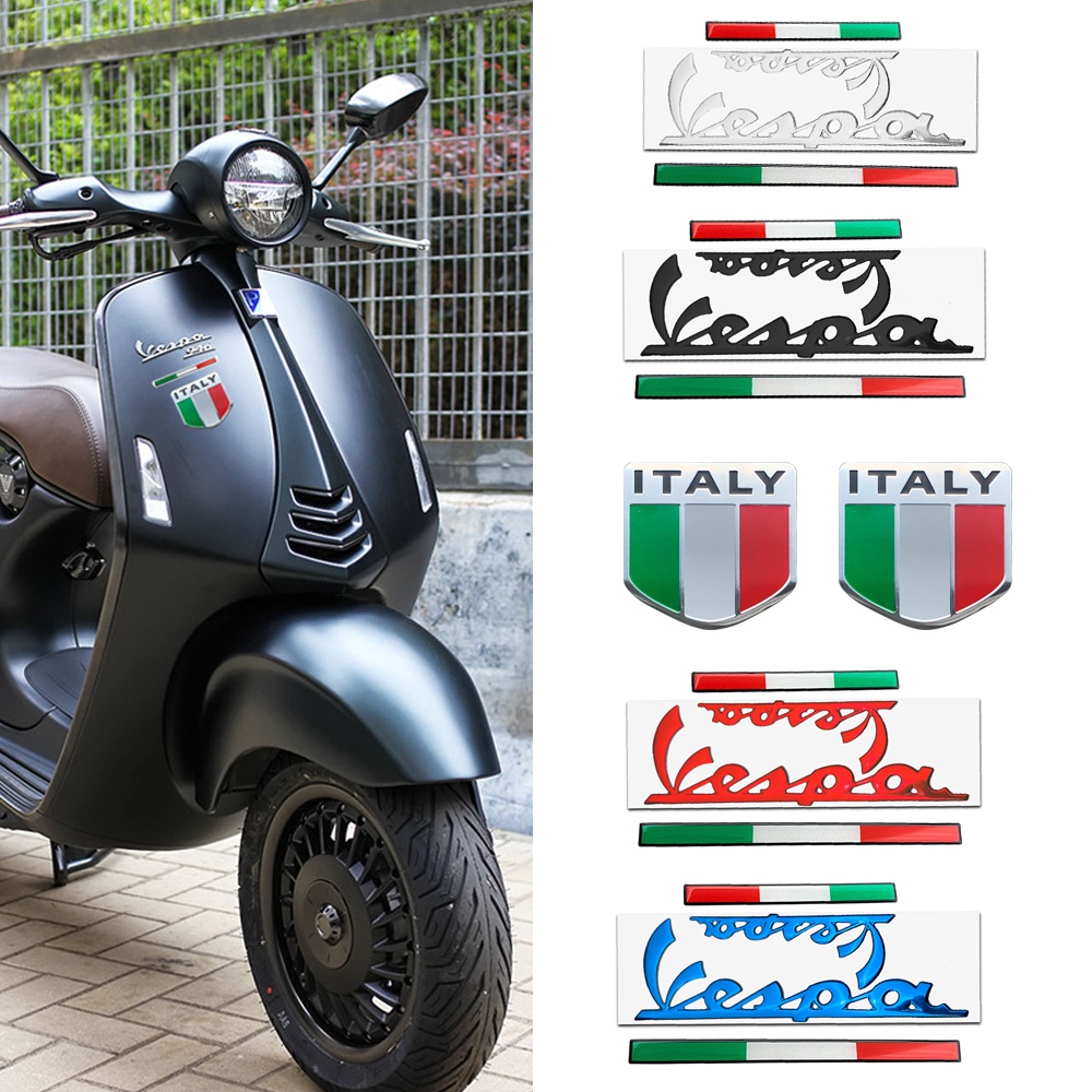 Bộ sticker 3D Dán Trang Trí Xe Vespa GTS 300 LX125 LX150 125 150 Primavera LX LXV Chất Lượng Cao