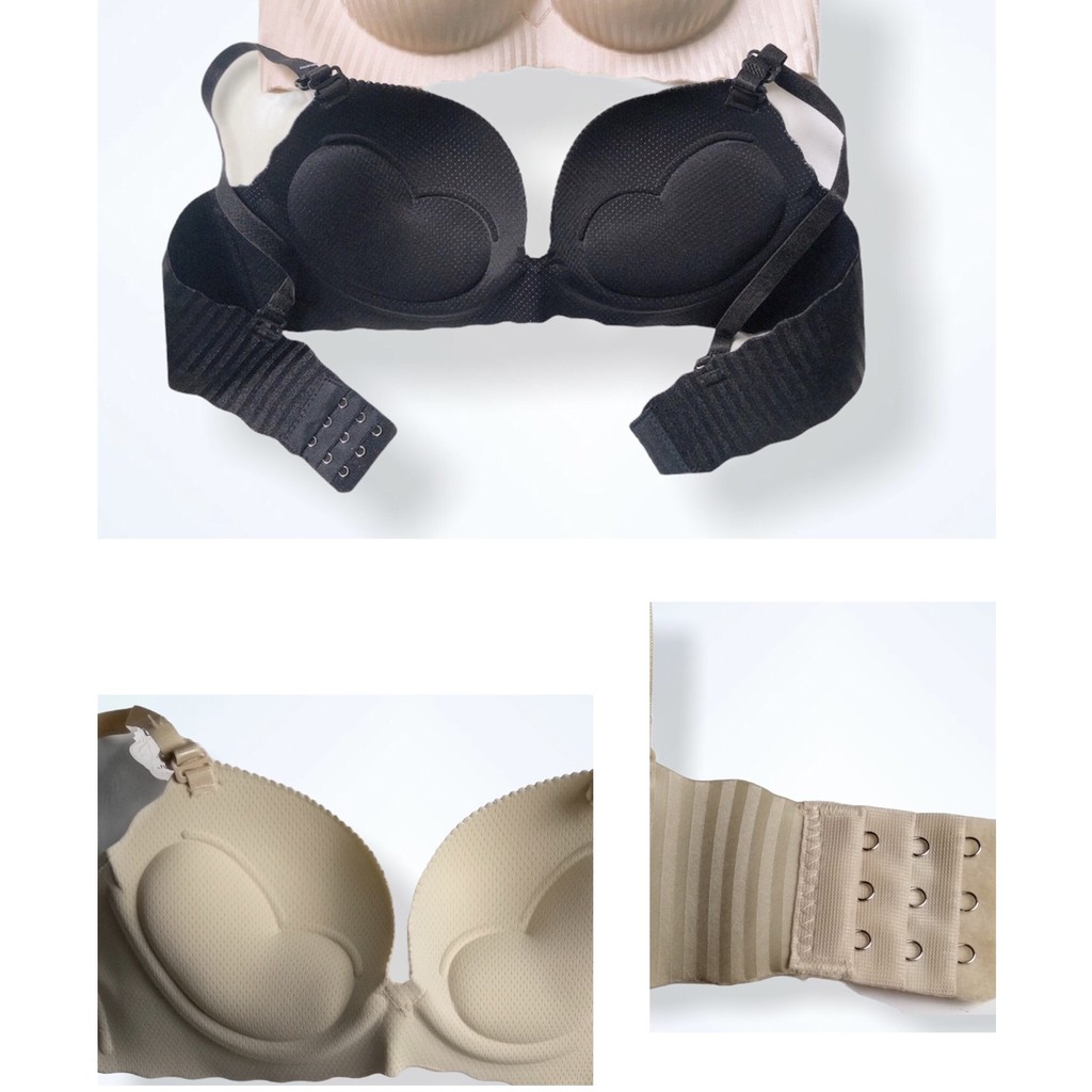 Áo Lót Nữ Không Gọng Nâng Ngực Đúc Su Dày 5cm Thông Hơi PINK STORE AN661 | BigBuy360 - bigbuy360.vn