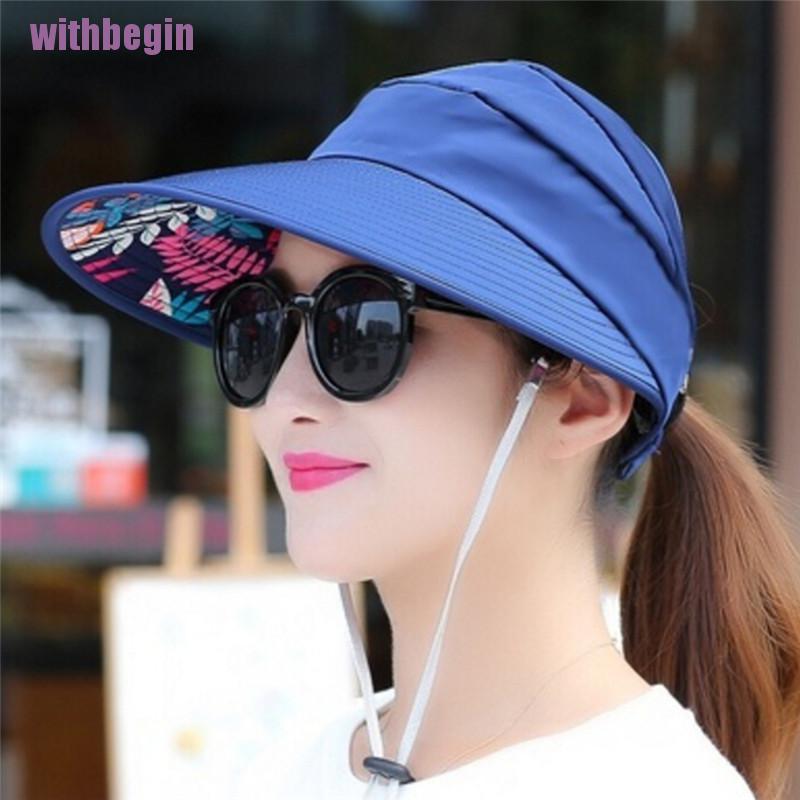 Mũ Rộng Vành Chống Nắng / Tia UV Có Thể Gập Lại Tiện Dụng