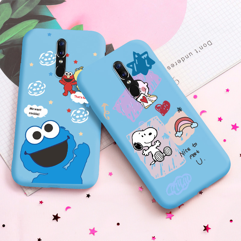 Ốp Lưng In Hình Doraemon Đáng Yêu Cho Oppo F7 F9 K3 R11 Plus R11S Plus R15 Mirror R17 R9 Plus R9S Plus