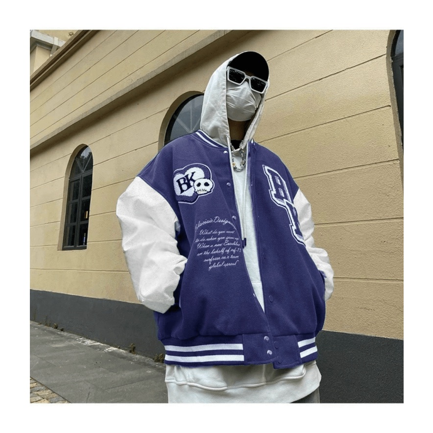 (FREE SHIP) ÁO KHOÁC BOMBER NAM NỮ HỌA TIẾT BK BỘ XƯƠNG PHONG CÁCH BAO NGẦU BAO CHẤT TK 2022