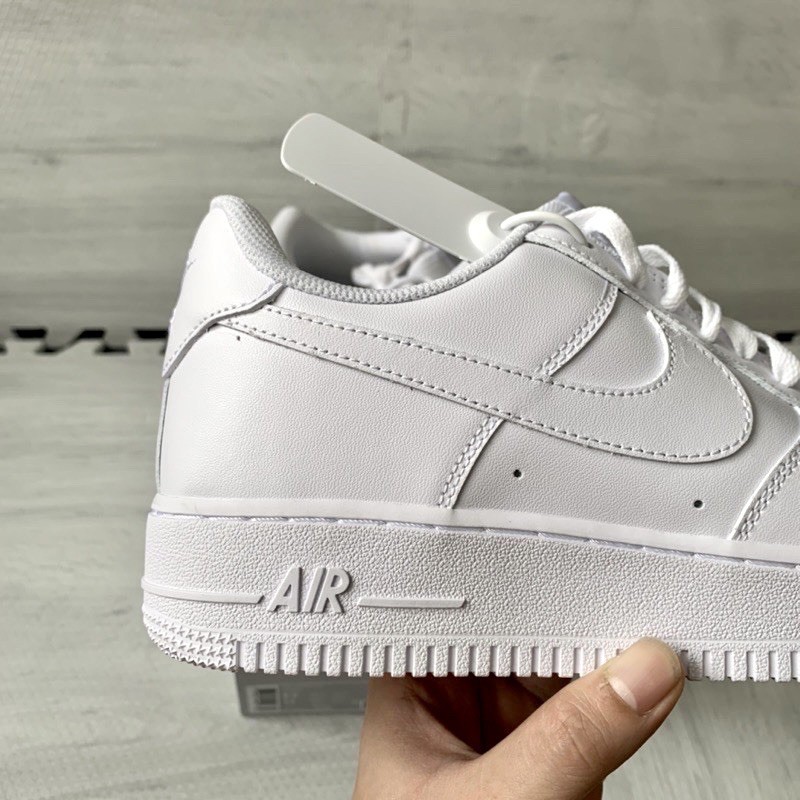 [Loli Store] 🔥 Giày Thể Thao - Sneaker Trắng Air Force 1 - AF1 All WHITE Nguyên bản - Tiêu Chuẩn - Đế Air