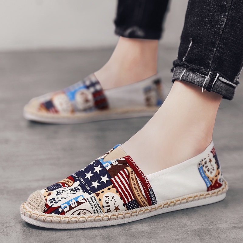 Vỏ Bọc Giày Lười Vải Canvas Thời Trang Cho Nam