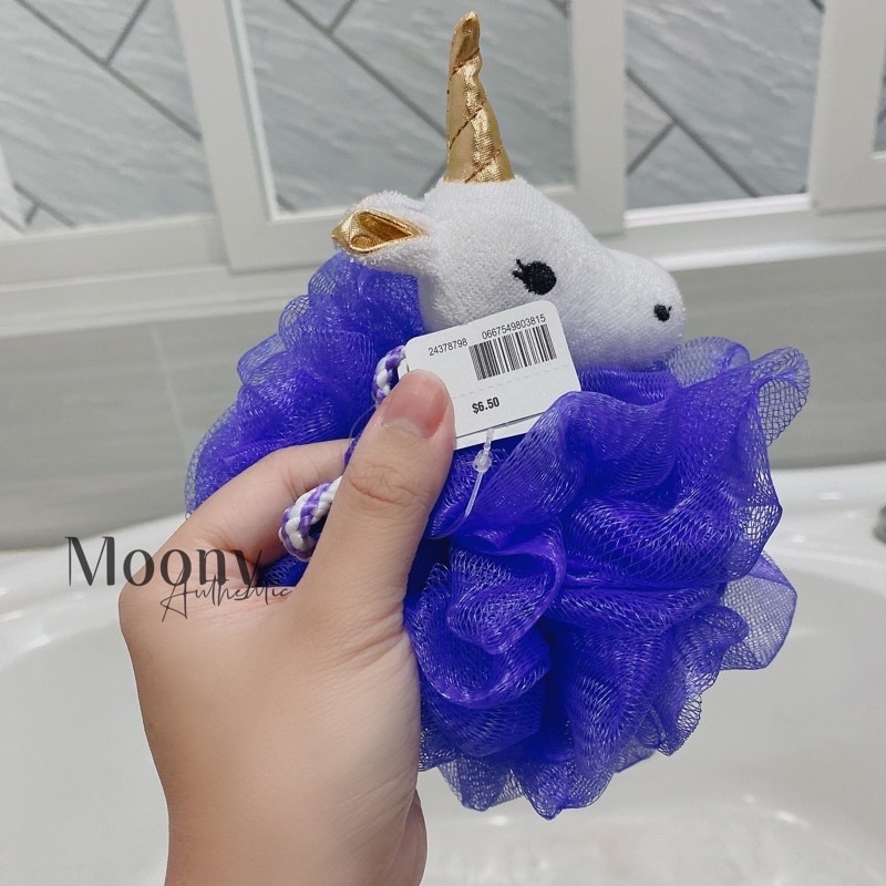 Bông tắm tạo bọt hãng Bath & body works êm mềm của Mỹ
