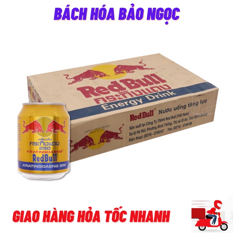 Thùng Tăng Lực Bò Cụng Việt Nam