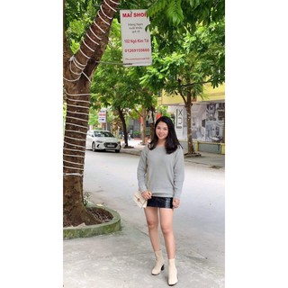 Áo len form dài  xuất nhật
