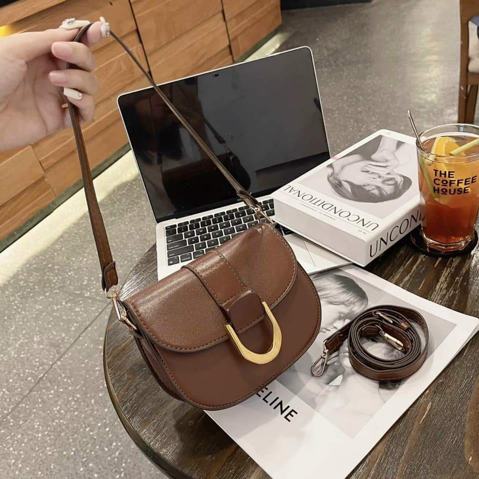 Túi đeo chéo đi chơi đựng điện thoại thời trang kẹp nách da cao cấp sang trọng Samsora store KN2130