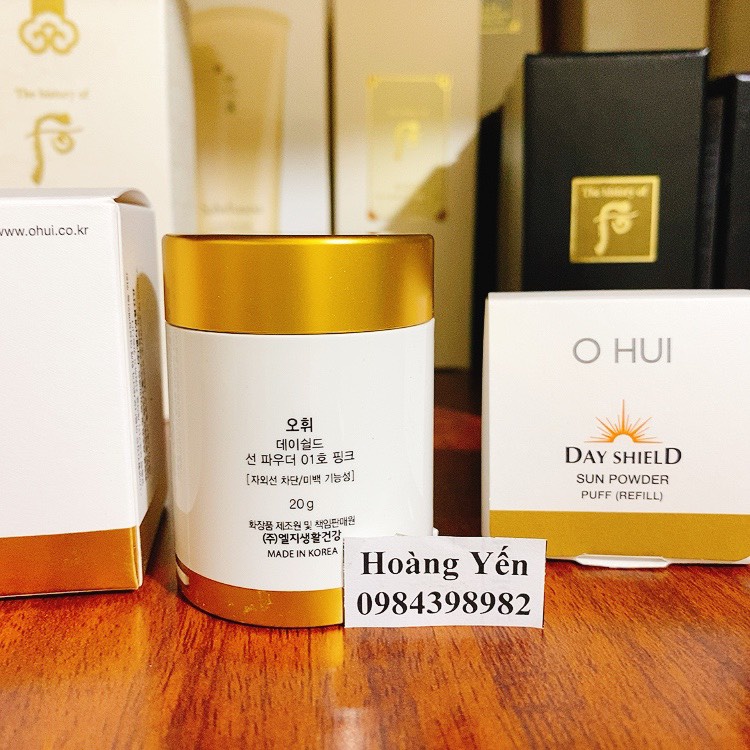 [XẢ KHO] Phấn chống nắng Ohui Day Shield Sun Powder SPF50+/PA+++