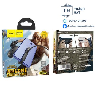 Cáp hoco u51 thiết kế riêng cho game thủ usb type c - chính hãng - bh 12t
