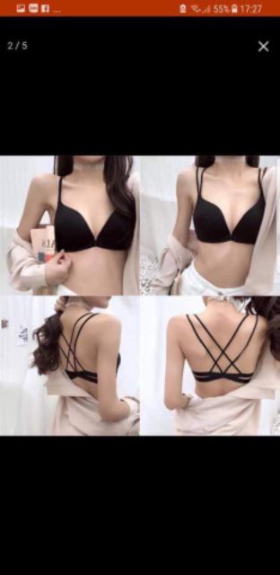 Áo bra đan dây lưng