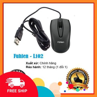 Chuột Fuhlen L102 cổng usb - Hãng phân phối chính thức