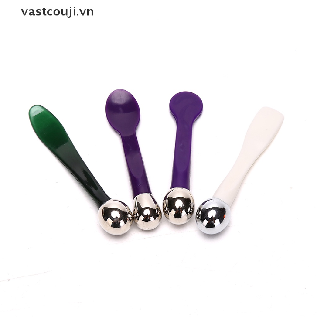 1 Que Kim Loại Lấy Kem Mát Xa Mắt VASTJI Tiện Dụng