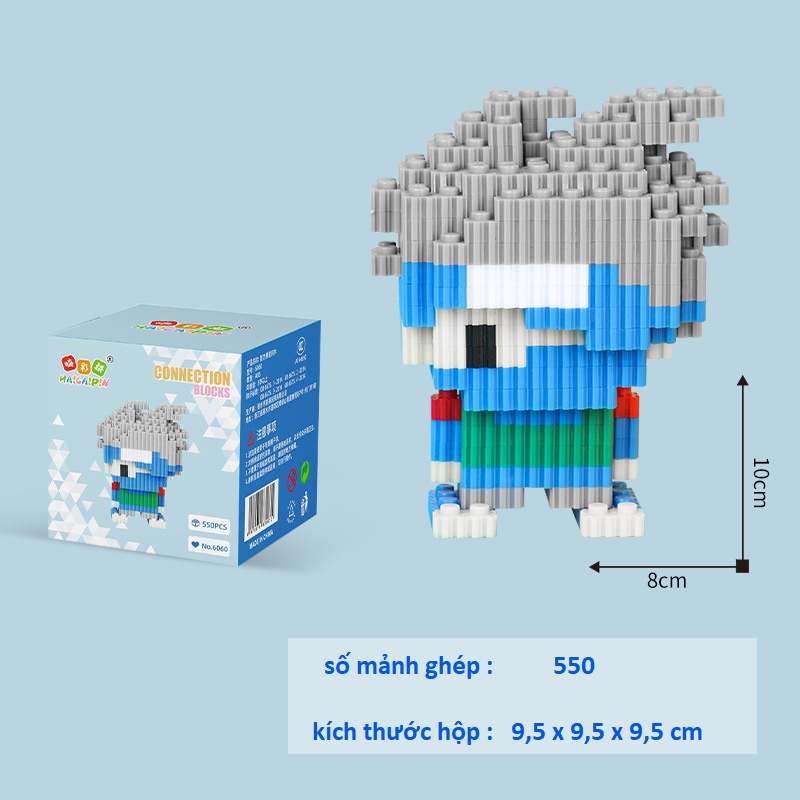 Lego Naruto Bộ Đồ Chơi Lắp Ráp Các Nhân Vật Anime Naruto Chất Liệu Nhựa An Toàn annhienstore
