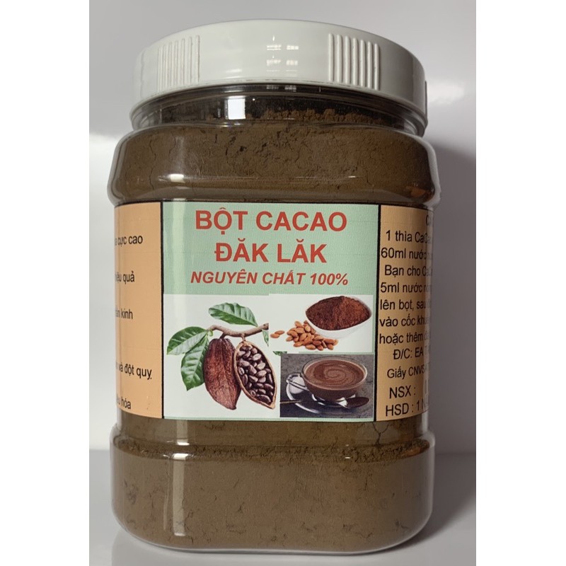 Bột cacao nguyên chất đăk lăk 500gr