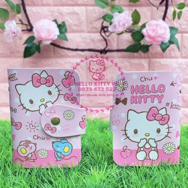 VÍ ĐỰNG THẺ CĂN CƯỚC - THẺ ATM HELLO KITTY