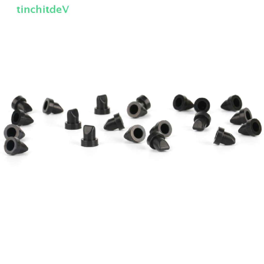Bộ 10 Van Mỏ Vịt Bằng Silicon Trong Suốt Kích Thước 9 * 4 * 9mm Chuyên Dụng