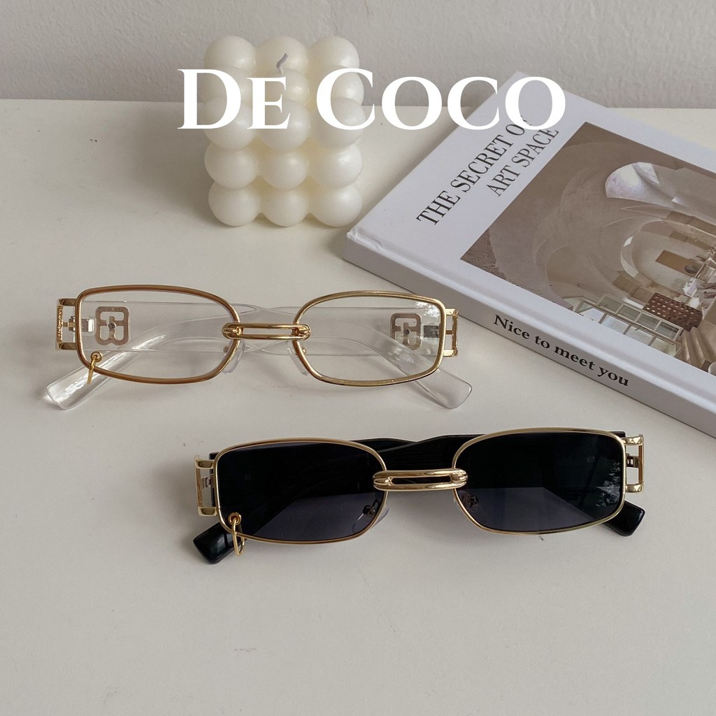 [Mã SKAMCLU7 giảm 10% cho đơn từ 0Đ] Kính mát xỏ khuyên Balen decoco.accessories