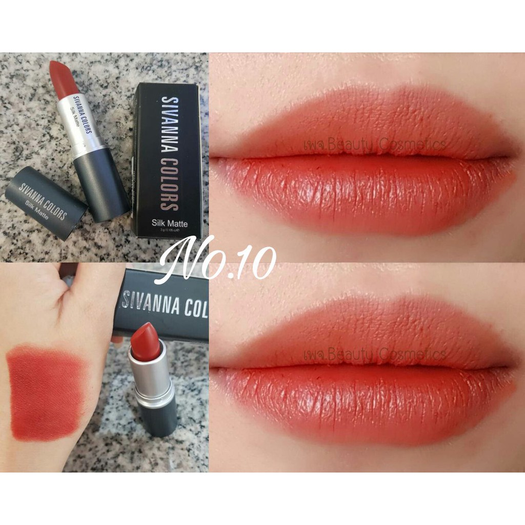 SIVANNA COLORS Silk Matte Lip HF360 Son Lì Sivanna Color Silk Matte HF360