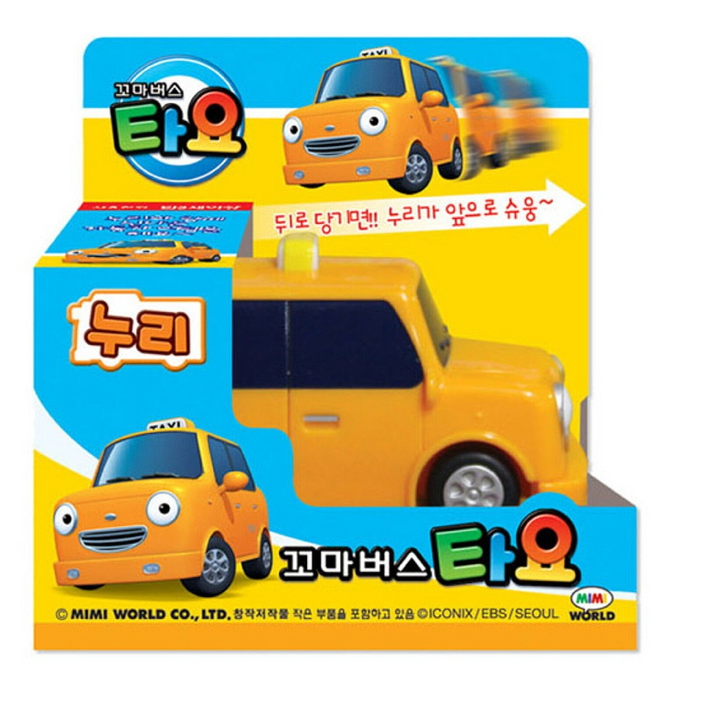 Mô Hình Xe Buýt Tayo Nuri Taxi Anime/4