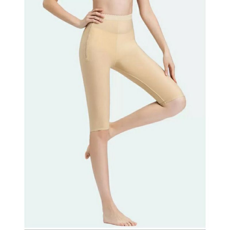 Quần định hình đùi sau hút mỡ, tập gym ngang gối