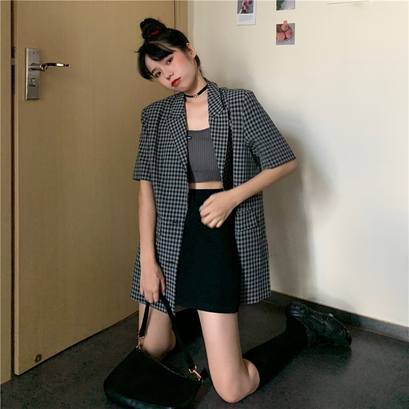 Áp vest tay cộc kẻ cá tính (Hàng order) | BigBuy360 - bigbuy360.vn