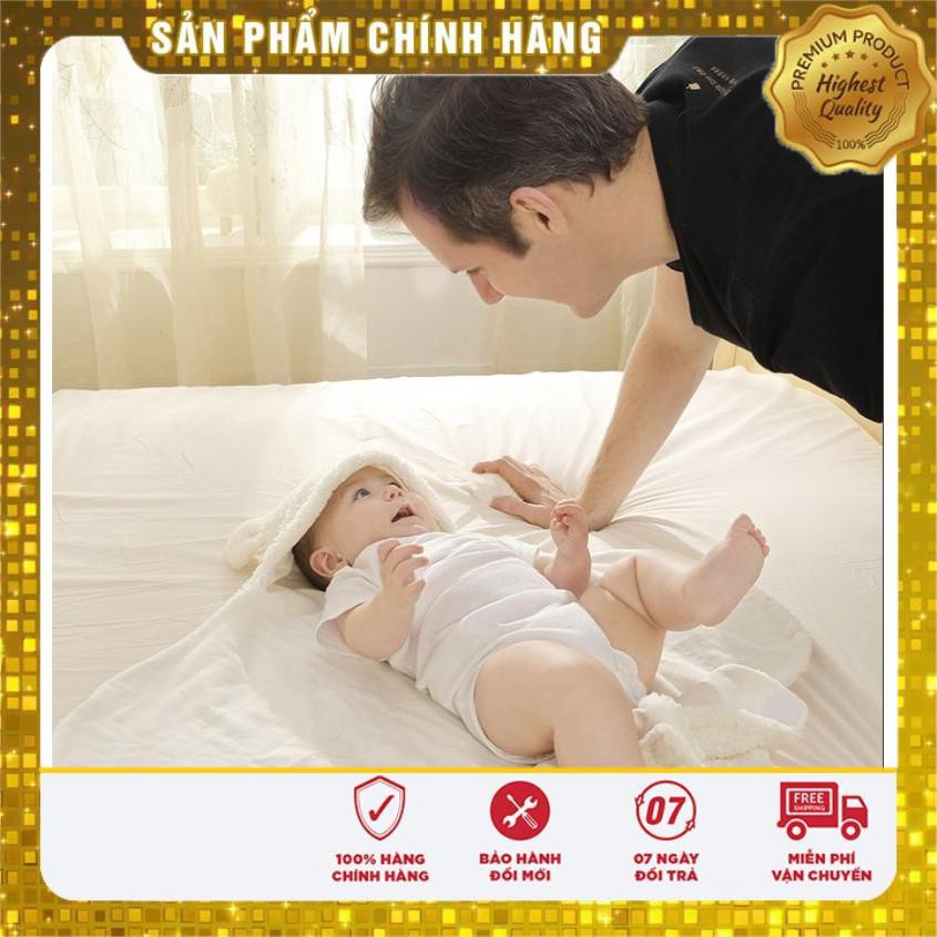 [Giảm 50%] Chăn quấn lông cừu ủ kén Baby Blanket hình thú cao cấp cho bé yêu