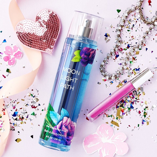 Xịt thơm Bath and Body Works MOONLIGHT PATH Mist 30ml/50ml/100ml Fullsize 236ml +jɥȽÿ08+