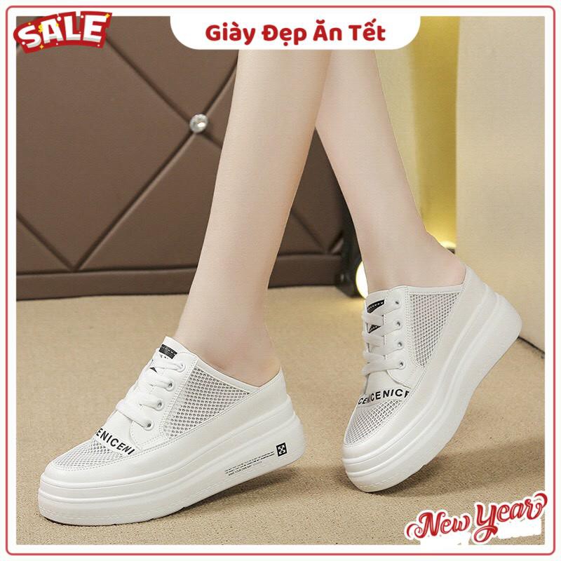 Giày sục thể thao phối lưới Nicen | BigBuy360 - bigbuy360.vn