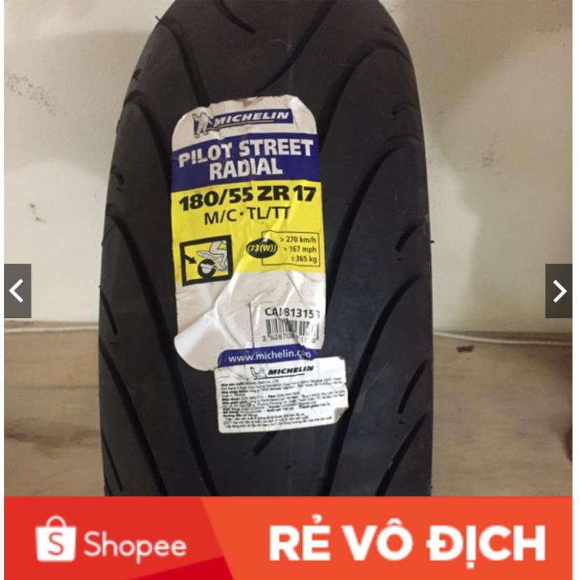 Lốp xe Michelin Pilot Street Radial cho xe PKL từ 200-1000cc vành 17 inch từ 110/70 đến 180/55 _ Lốp Trung Thành