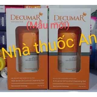 Decumar clean gel rửa mặt ngừa mụn