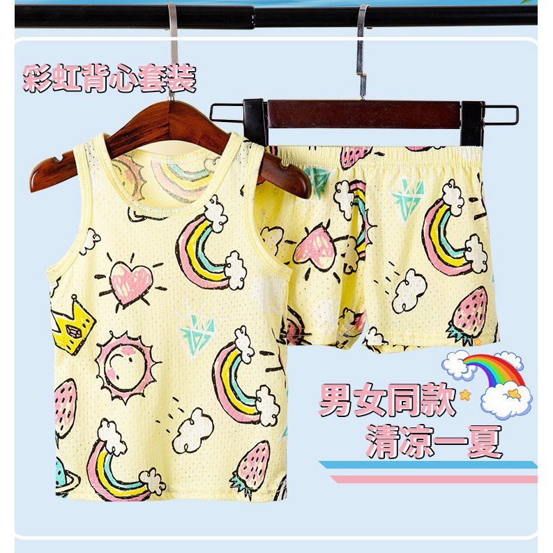 Bộ ba lỗ cotton tre pha giấy thông hơi điều hòa hàng Quảng Châu