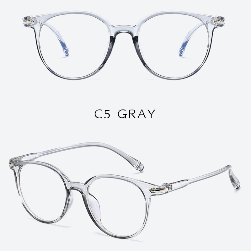 Mắt kính chống bức xạ thời trang kiểu Hàn Quốc cá tính sành điệu dành cho nữ