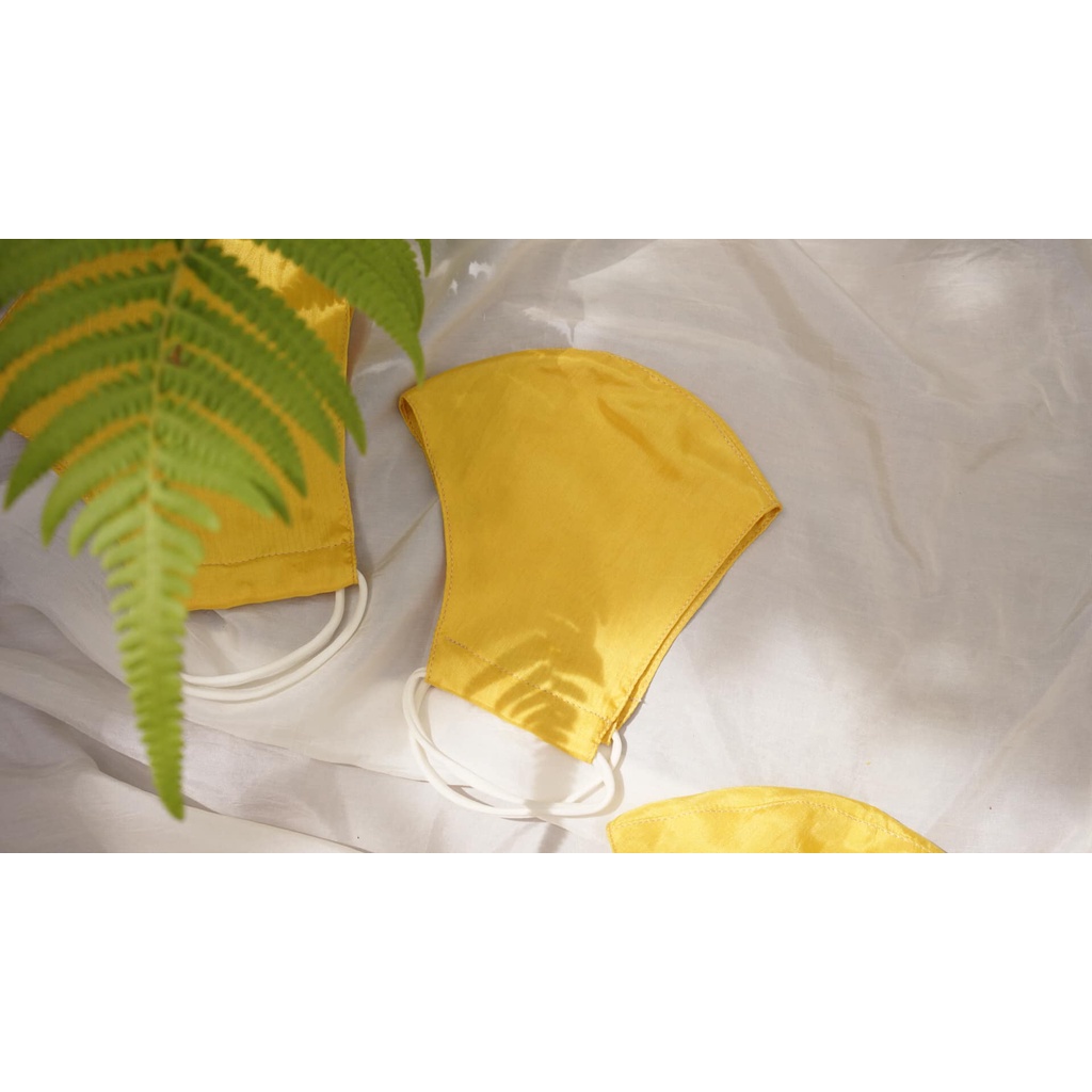 Khẩu trang 100% tơ tằm - kháng khuẩn & thoáng khí