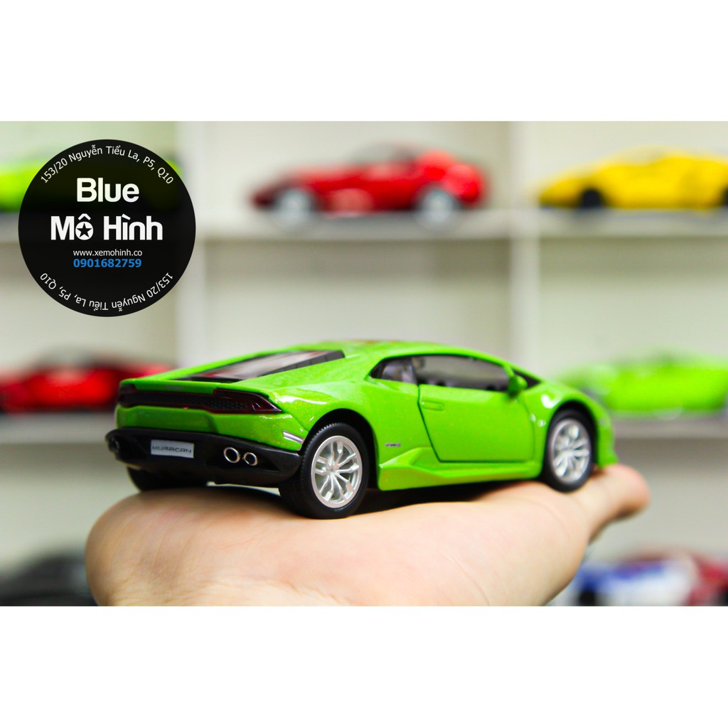 Blue mô hình | Xe mô hình Lambo Huracan 1:36