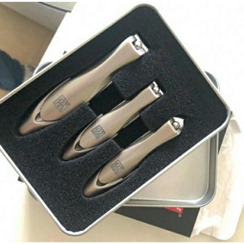 ✅Bộ 3 bấm móng tay, móng chân và bấm da cao cấp Fullbox Zwilling Nhập Khẩu Chính Hãng Đức