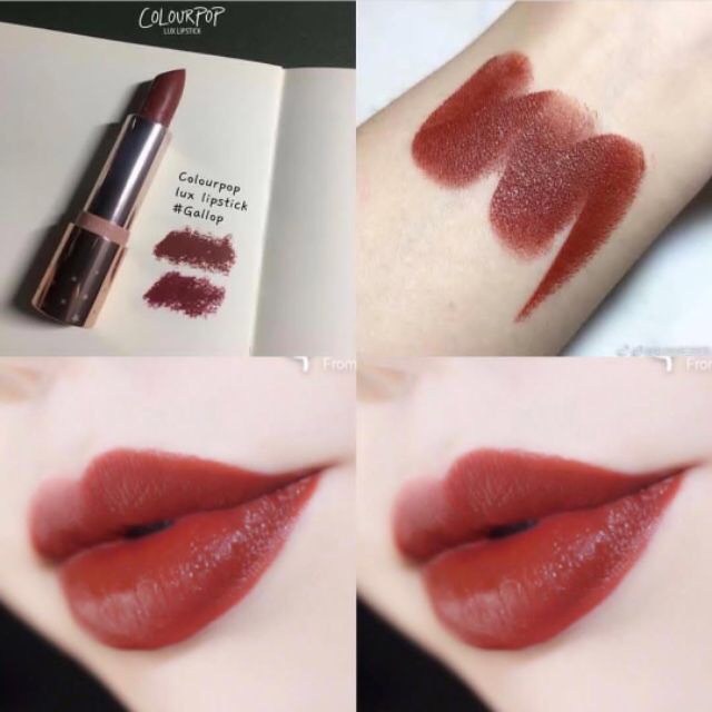 Son thỏi Colorpop Lux Lisptick màu Gallop