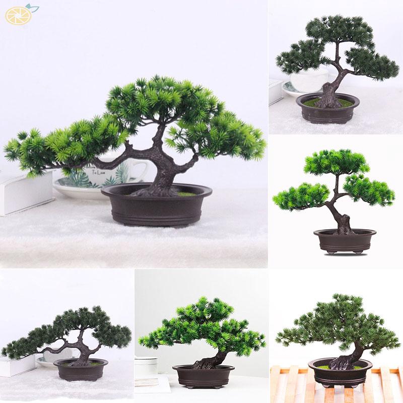 Cây bonsai giả trang trí không gian xanh trong nhà