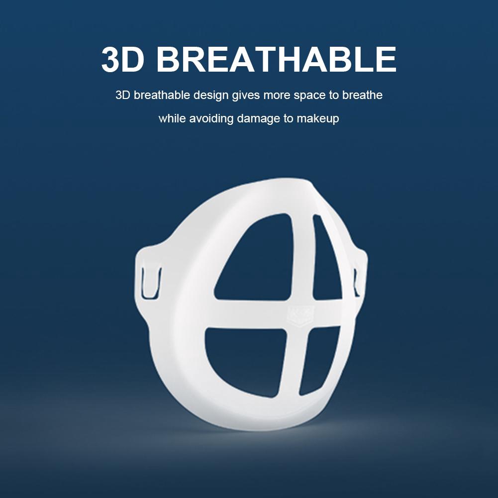 Mask holder / 3D mask holder / Respiratory support / Mask inner holder / Food grade silicone mask holder breathing valve /