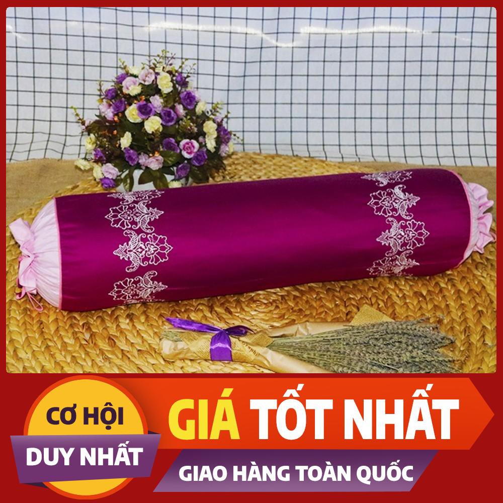 [ ALL NEW ] Vỏ gối ôm Cotton Lụa họa tiết đẹp dễ dàng mix phối phong cách đơn giản