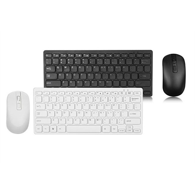 Bộ Bàn Phím Và Chuột Không Dây 2.4Ghz Cao Cấp K03 - Tặng 3 pin AAA