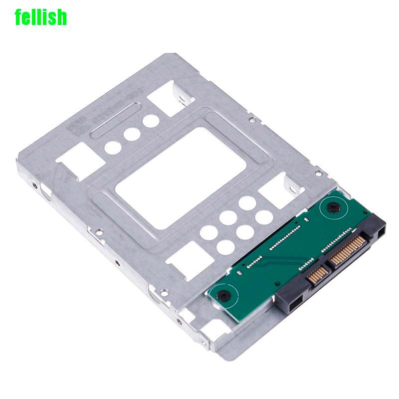 [Fellish] 2.5" ssd sas to 3.5" sata hard disk drive hdd adapter caddy tray hot swap plug Fei