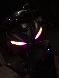 Audi led A11 gắn xe exciter150 ( đi kèm Demi Zin ).