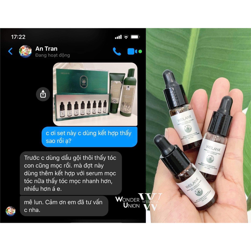 [Dùng Thử Lọ 5ml] Hỗ Trợ Kích Mọc Tóc Nhanh Huyết thanh Serum Mọc Tóc Weilaiya Chính Hãng Cam Kết Hiệu Quả Sau 12 Tuần | BigBuy360 - bigbuy360.vn
